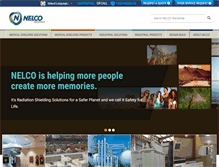 Tablet Screenshot of nelcoworldwide.com